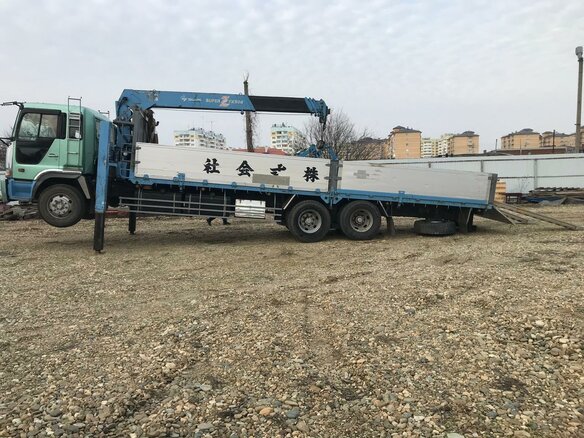 1990 Hino Profia, зелёный, 6200000 рублей - вид 14