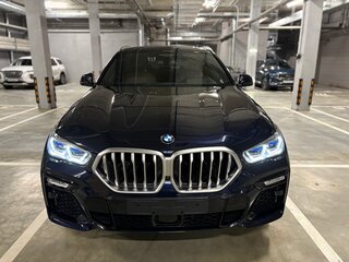 2021 BMW X6 40i III (G06), синий, 9490000 рублей, вид 2