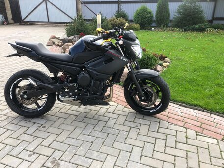 2013 Yamaha XJ6 (FZ6R), чёрный, 750000 рублей, вид 3