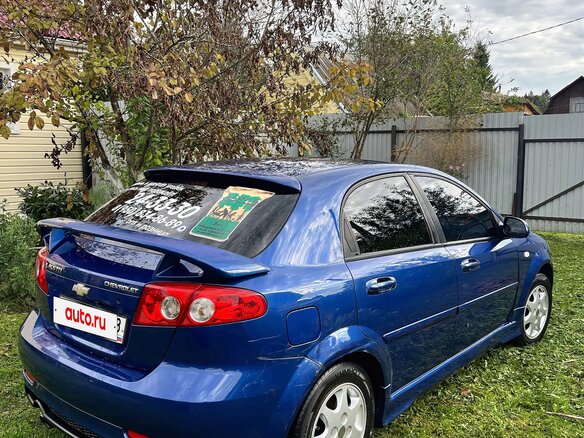 2008 Chevrolet Lacetti I, синий, 420000 рублей - вид 4