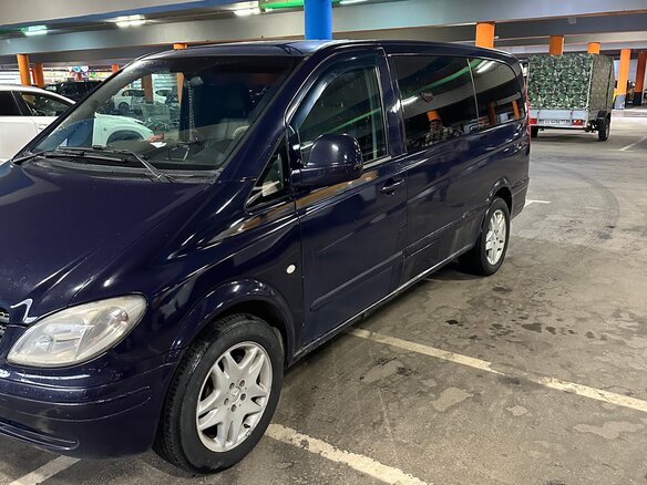 2006 Mercedes-Benz Vito 111 CDI L3 II (W639), фиолетовый, 1160000 рублей - вид 5