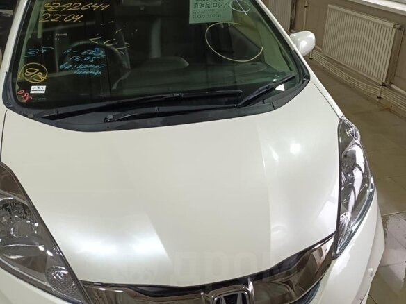 2014 Honda Fit Shuttle I Рестайлинг, белый, 1100000 рублей - вид 8