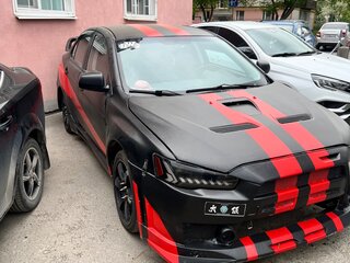 2007 Mitsubishi Lancer X, чёрный, 550000 рублей, вид 1