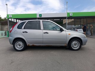 2007 Lada (ВАЗ) Kalina I, серебристый, 260000 рублей, вид 2