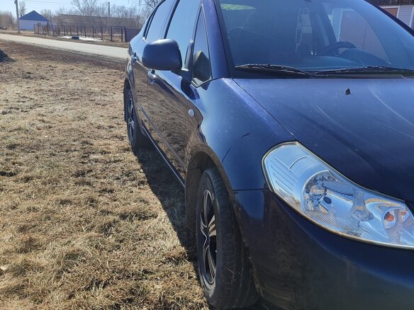2008 Suzuki SX4 I (Classic), синий, 800000 рублей - вид 6