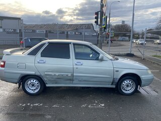 2003 Lada (ВАЗ) 2110, серебристый, 125000 рублей, вид 2