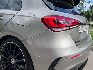 2019 Mercedes-Benz A-Класс 220 IV (W177), серебристый, 2850000 рублей, вид 5