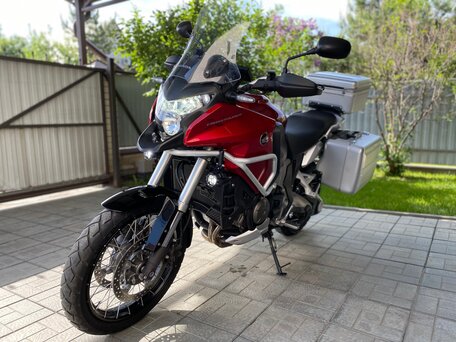 2014 Honda VFR 1200X (Crosstourer), красный, 1360000 рублей, вид 3