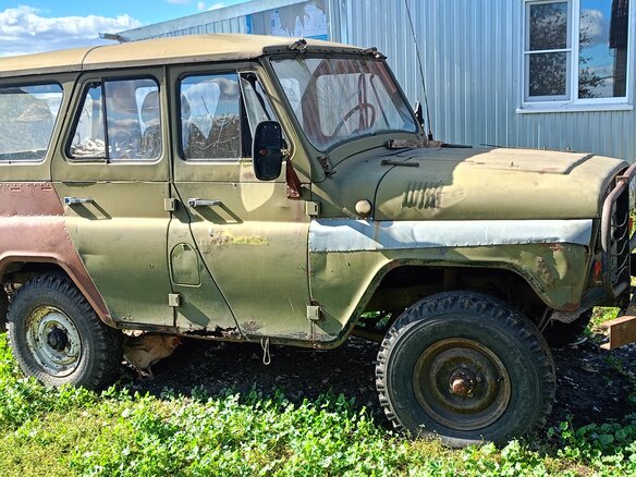 1996 УАЗ 3151, зелёный, 75000 рублей - вид 1