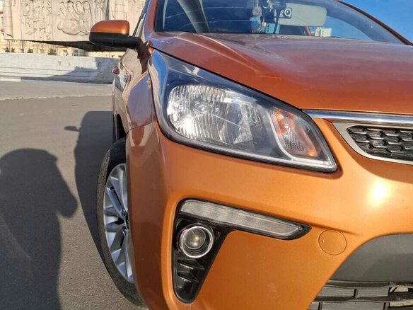 2019 Kia Rio IV, оранжевый, 1535000 рублей - вид 8