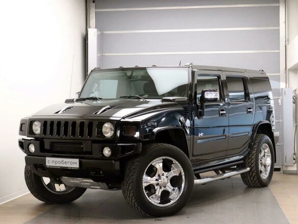 2006 Hummer H2 I, чёрный