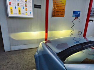 2008 Renault Megane II Рестайлинг, синий, 600000 рублей, вид 4