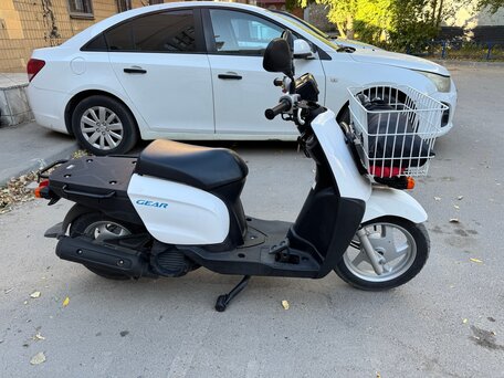 2017 Yamaha Gear, белый, 165000 рублей, вид 2