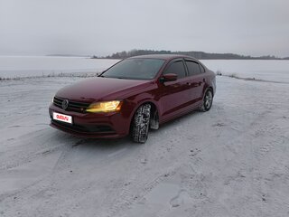 2017 Volkswagen Jetta VI Рестайлинг, красный, 1250000 рублей, вид 5