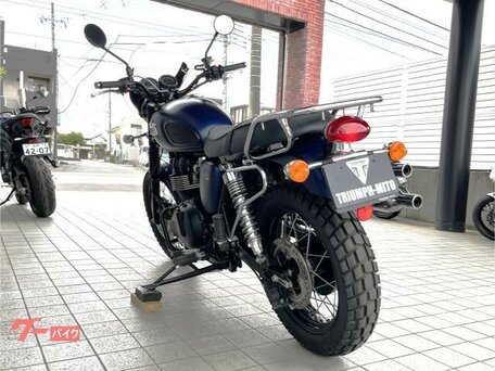 2014 Triumph Scrambler, синий, 770000 рублей, вид 4