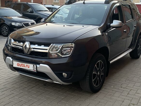 2017 Renault Duster I Рестайлинг, коричневый, 1420000 рублей - вид 1