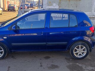 2007 Hyundai Getz I Рестайлинг, синий, 495000 рублей, вид 4