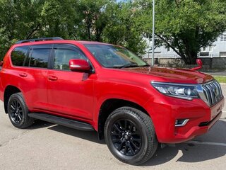 2019 Toyota Land Cruiser Prado 150 Series Рестайлинг 2, красный, 4100000 рублей, вид 3