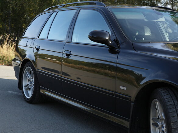 2001 BMW 5 серии 540i IV (E39) Рестайлинг, чёрный - вид 15