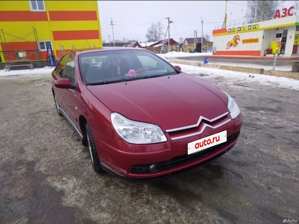2006 Citroen C5 I Рестайлинг, красный, 300000 рублей - вид 1