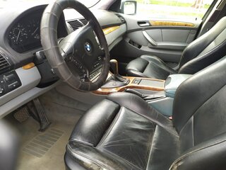 2001 BMW X5 3.0i I (E53), серебристый, 500000 рублей, вид 4