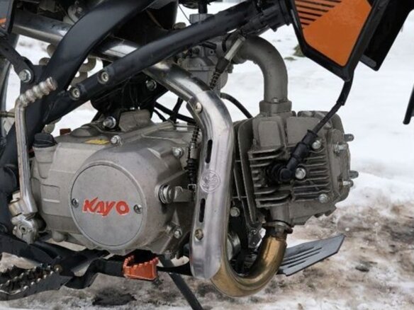 2022 Kayo Evolution K125EM, чёрный, 85000 рублей - вид 3