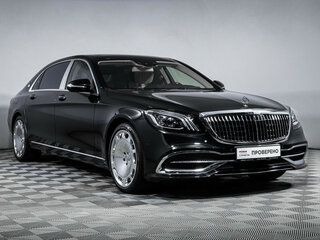 2015 Mercedes-Benz Maybach S-Класс 500 I (X222), чёрный, 4900000 рублей, вид 3