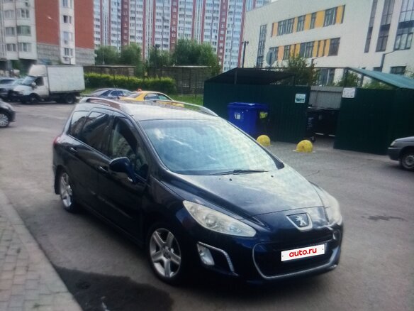 2011 Peugeot 308 I Рестайлинг, чёрный, 640000 рублей - вид 1
