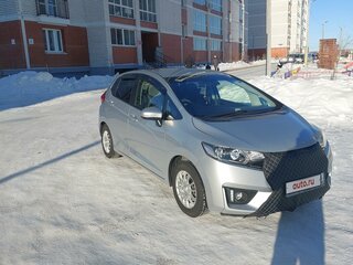 2016 Honda Fit III, серебристый, 1170000 рублей, вид 3