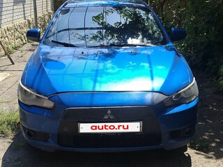 2008 Mitsubishi Lancer X, голубой, 685000 рублей, вид 1