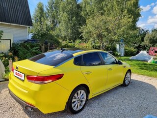 2018 Kia Optima IV, жёлтый, 1380000 рублей, вид 4