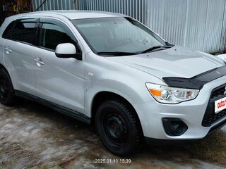 2014 Mitsubishi ASX I Рестайлинг, серебристый, 1000000 рублей, вид 2
