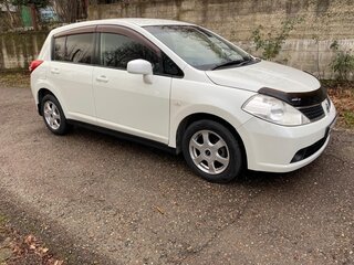 2007 Nissan Tiida I, белый, 555000 рублей, вид 4