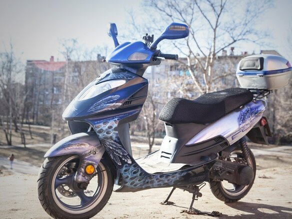 2005 VMC (Vento) Phantom, синий, 85000 рублей - вид 7