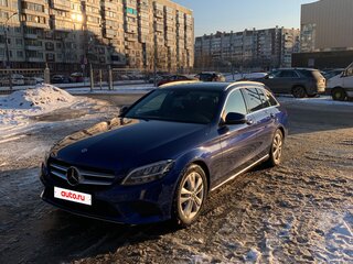 2018 Mercedes-Benz C-Класс 220 d IV (W205) Рестайлинг, синий, 2000000 рублей, вид 1