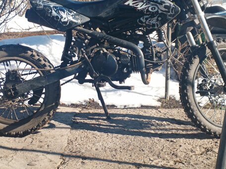 2017 Kayo Basic K125, чёрный, 70000 рублей, вид 2