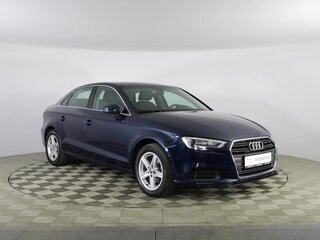 2016 Audi A3 III (8V) Рестайлинг, синий, 2200000 рублей, вид 3