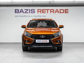 2018 Lada (ВАЗ) Vesta SW Cross I, оранжевый, 800000 рублей, вид 2