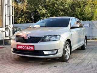 2015 Skoda Rapid I, серебристый, 989000 рублей, вид 4