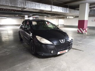 2006 Peugeot 307 I Рестайлинг, чёрный, 425000 рублей, вид 5