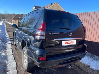 2008 Toyota Land Cruiser Prado 5-speed 120 Series Рестайлинг, чёрный, 1850000 рублей, вид 4