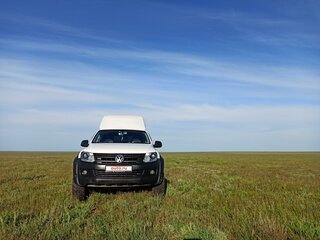 2011 Volkswagen Amarok I, белый, 1555555 рублей, вид 5