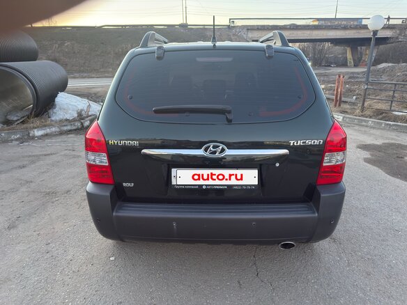 2005 Hyundai Tucson I, зелёный - вид 5