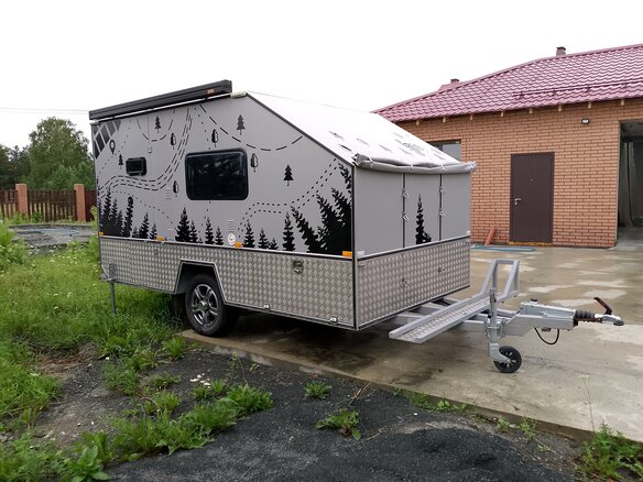 2023 GTS Trailer 71491, серый, 999999 рублей