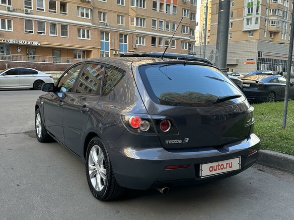 2008 Mazda 3 I (BK) Рестайлинг, серый, 850000 рублей - вид 11