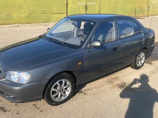 2003 Hyundai Accent ТагАЗ II, серый, 340000 рублей, вид 3