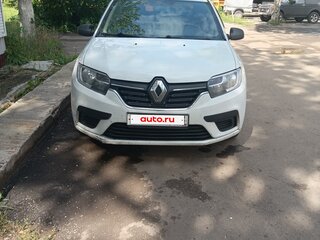 2018 Renault Logan II Рестайлинг, белый, 510000 рублей, вид 1