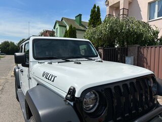 2020 Jeep Wrangler IV (JL), белый, 3200000 рублей, вид 4