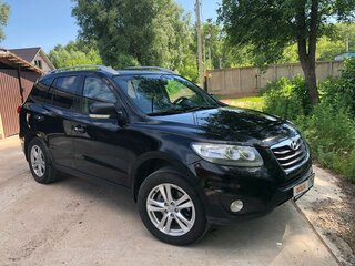 2011 Hyundai Santa Fe II Рестайлинг, чёрный, 1230000 рублей, вид 1