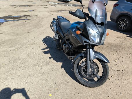 2008 Suzuki V-Strom DL 650, чёрный, 550000 рублей, вид 3